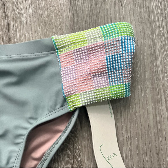 * NWT Seea Jalama Bikini Bottom Amos Rashguard Size Small - Picture 8 of 11